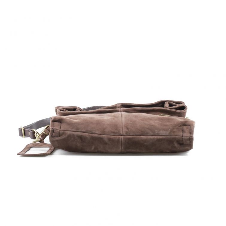 BORSA OLISIA A.S.98 in pelle ebano dal fascino naturale