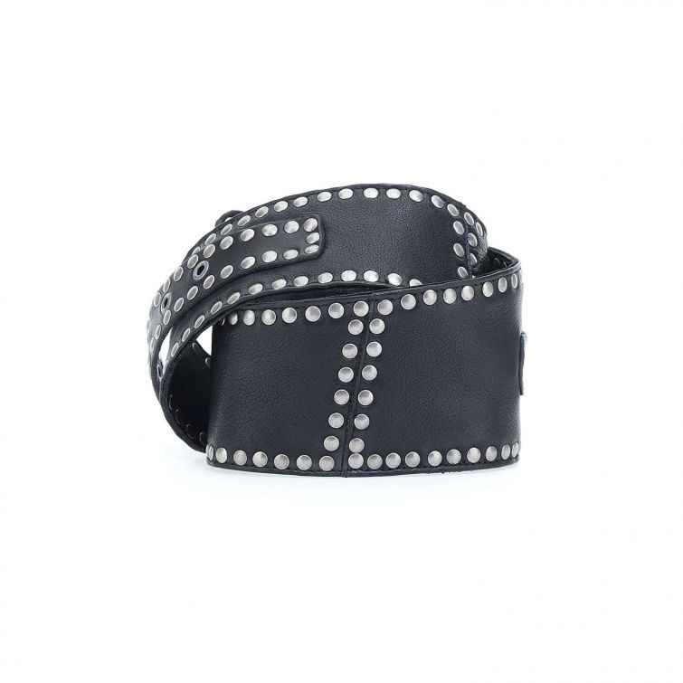 CINTURA KENITH: pelle grintosa e borchie rock by A.S.98