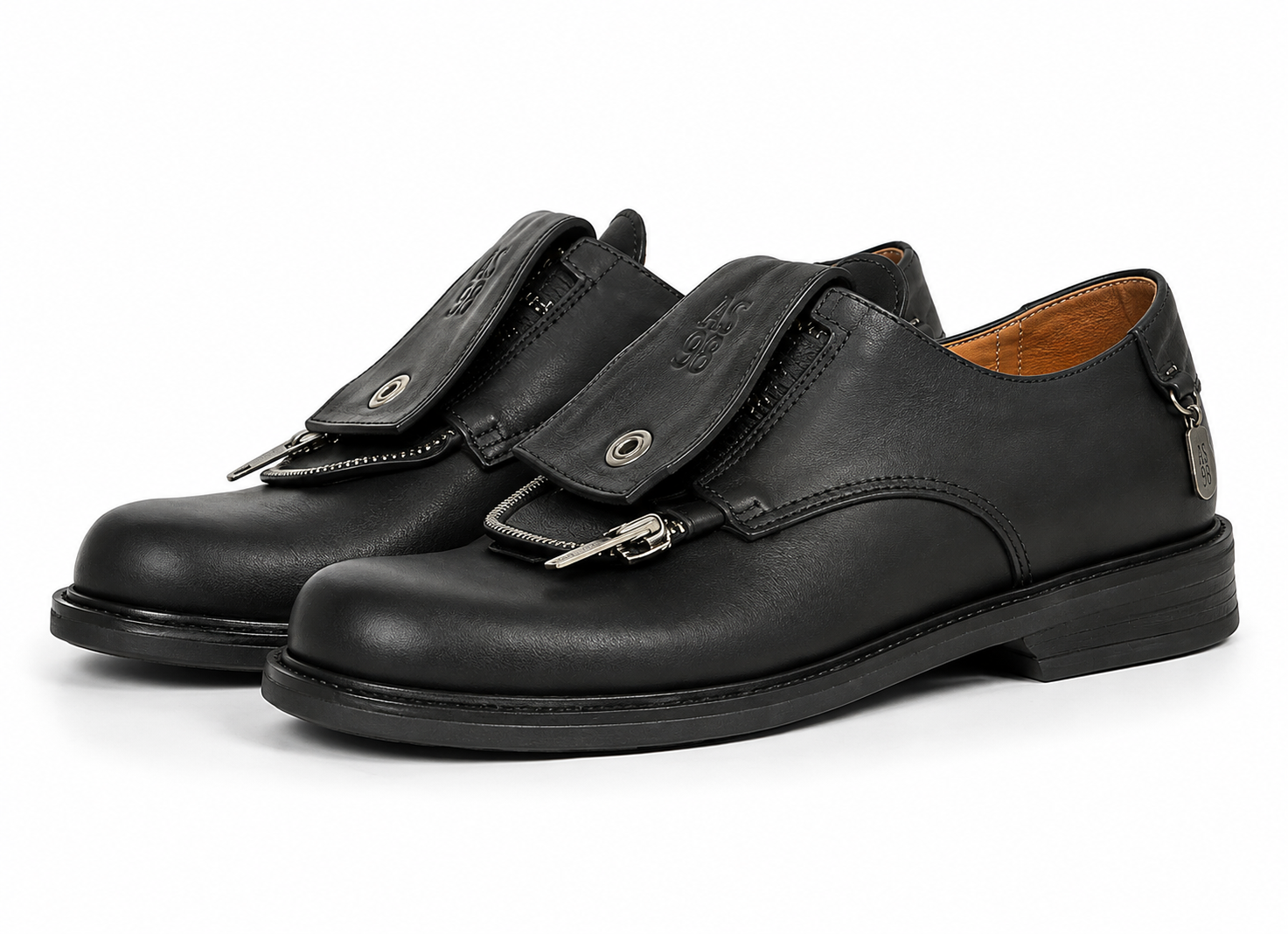 AINSLEY A.S.98 – Scarpe in Pelle Nera dal Carattere Urban