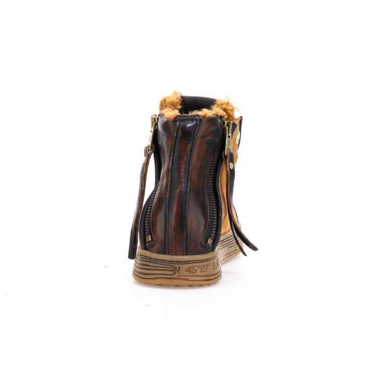 SNEAKERS ACELINE: design A.S.98 in pelle e suede dal carattere unico