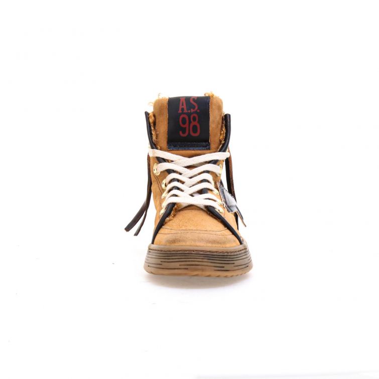 SNEAKERS ACELINE: design A.S.98 in pelle e suede dal carattere unico