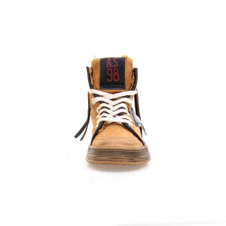 SNEAKERS ACELINE: design A.S.98 in pelle e suede dal carattere unico