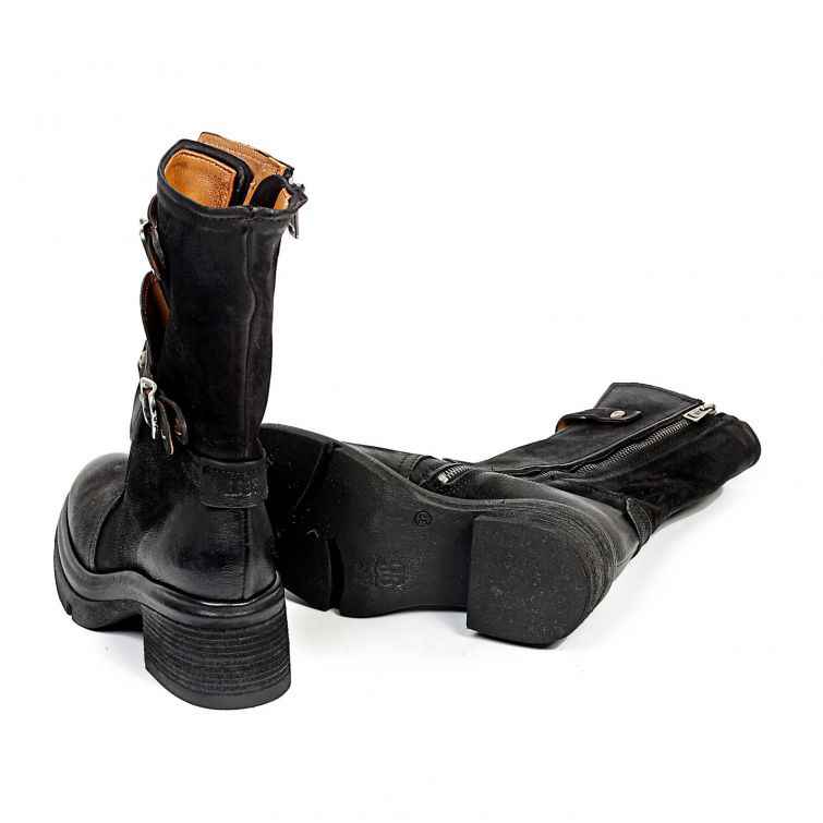 STIVALETTI ELLIS A.S.98 – Biker Urban con Tacco 6,5 cm