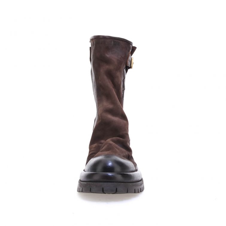 STIVALETTI DELLA linea Dibla in pelle stile biker A.S.98