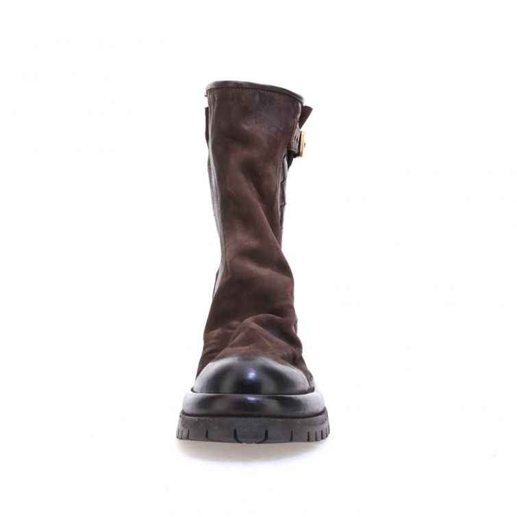 STIVALETTI DELLA linea Dibla in pelle stile biker A.S.98