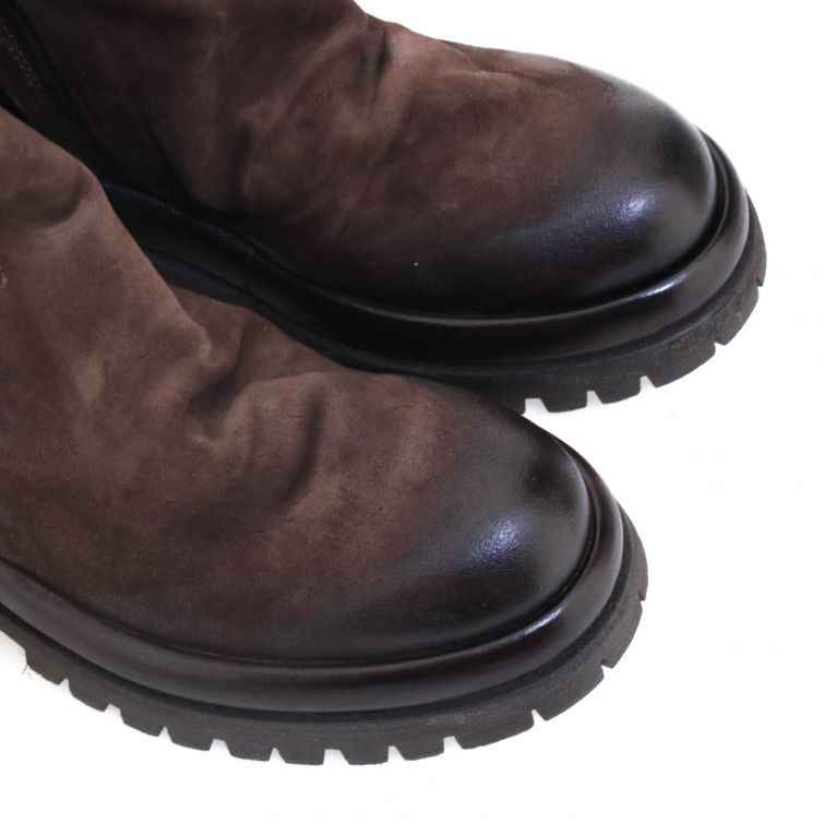 STIVALETTI DELLA linea Dibla in pelle stile biker A.S.98