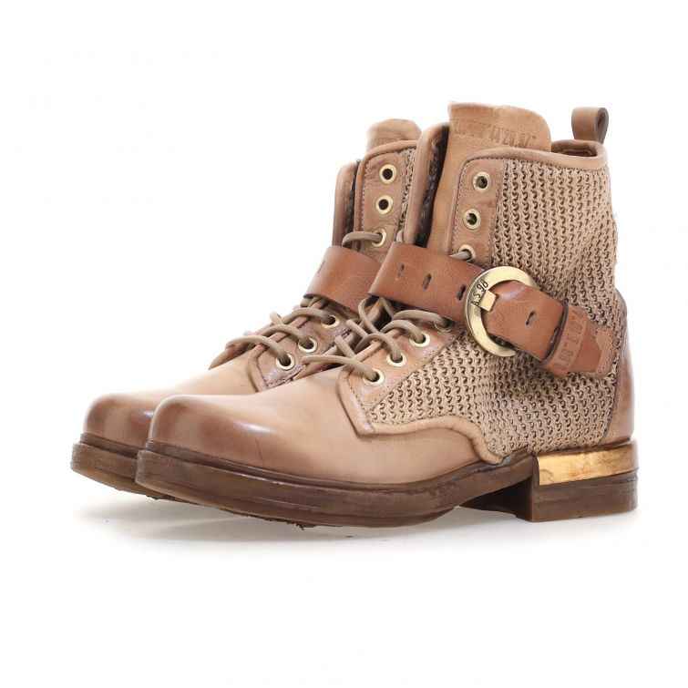 STIVALETTI ARCHER: Stile Ribelle con Zip, Fibbie e Pellami Sfumati