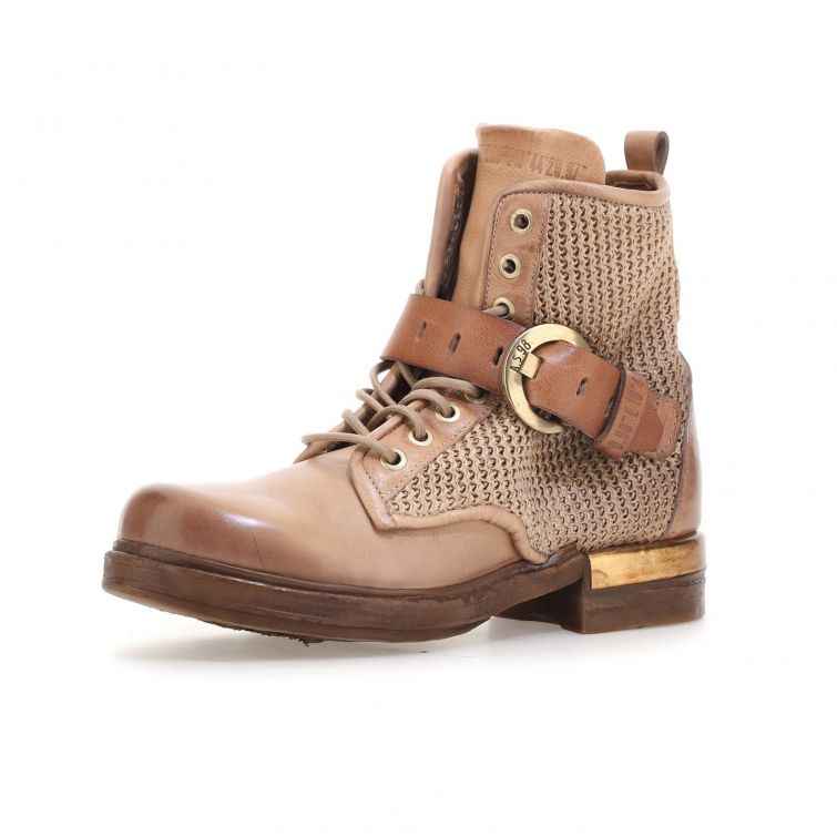 STIVALETTI ARCHER: Stile Ribelle con Zip, Fibbie e Pellami Sfumati