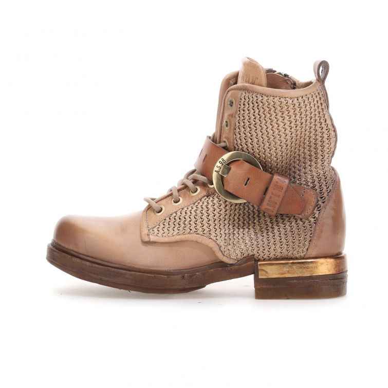 STIVALETTI ARCHER: Stile Ribelle con Zip, Fibbie e Pellami Sfumati