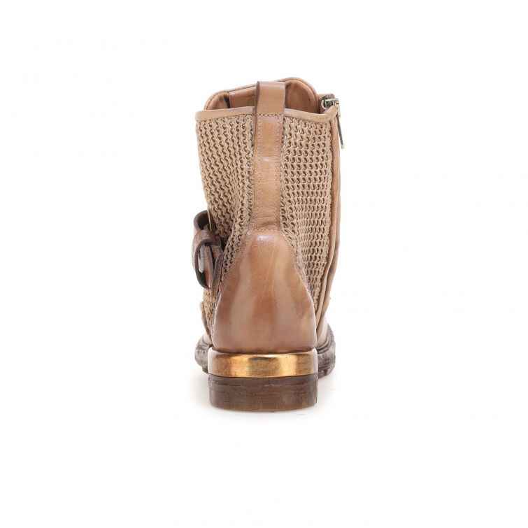 STIVALETTI ARCHER: Stile Ribelle con Zip, Fibbie e Pellami Sfumati