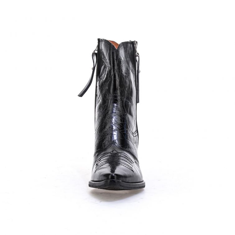 STIVALETTI CRYSTAL in pelle: anima country e stile western