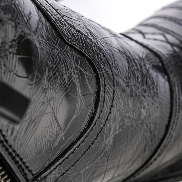 STIVALETTI CRYSTAL in pelle: anima country e stile western