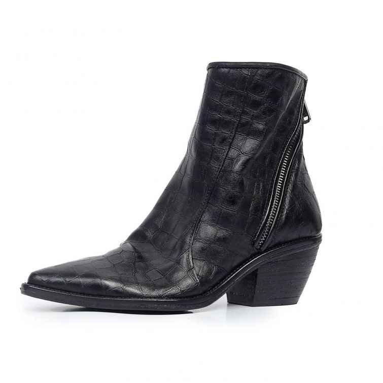 TEXANO A.S.98 – Stivaletti Country in Pelle dal Carattere Rock