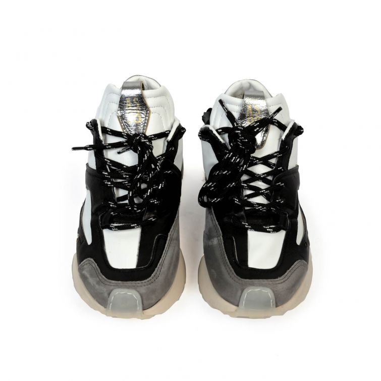 SNEAKERS FAIRFAX A.S.98 in Pelle dallo Stile Urban Rock