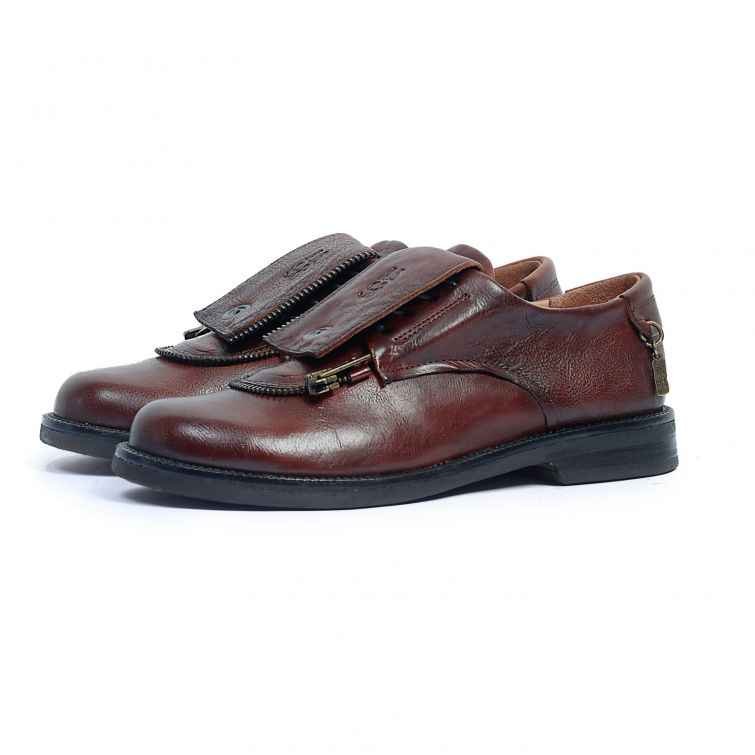 SCARPE AINSLEY A.S.98 – Pelle, zip e carattere urban