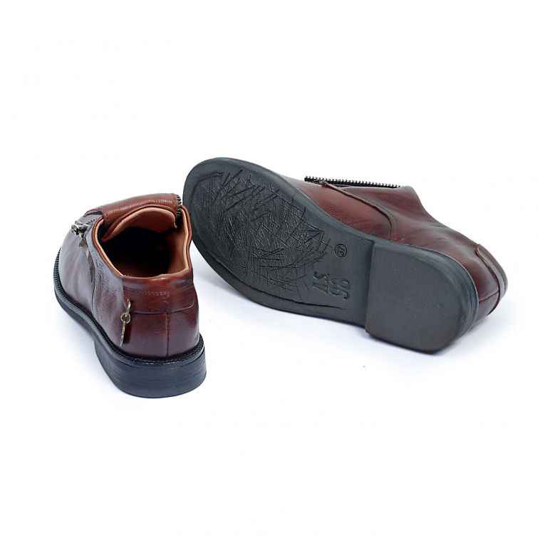 SCARPE AINSLEY A.S.98 – Pelle, zip e carattere urban