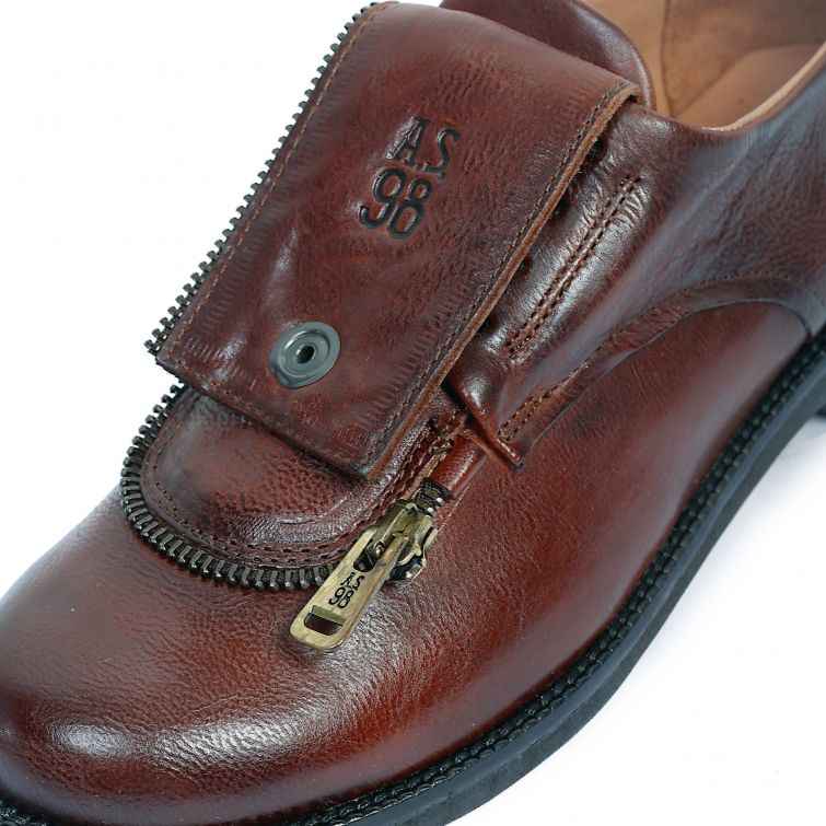 SCARPE AINSLEY A.S.98 – Pelle, zip e carattere urban