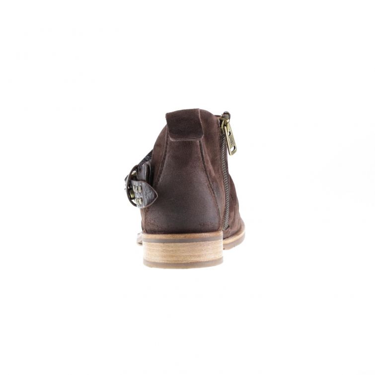 STIVALETTI ISMERA A.S.98 in pelle con borchie stile urban