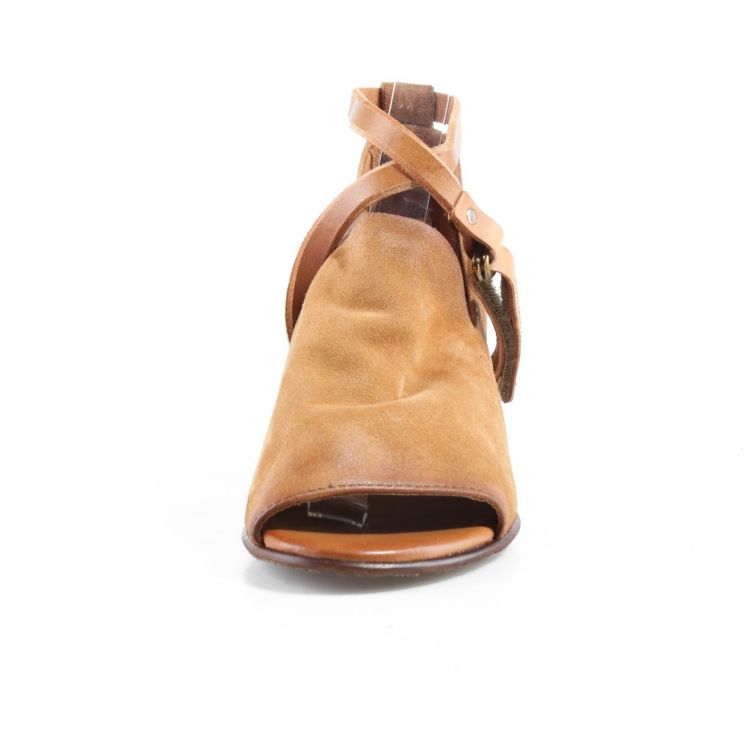 SANDALI FEDRA: pelle naturale e design iconico con anello