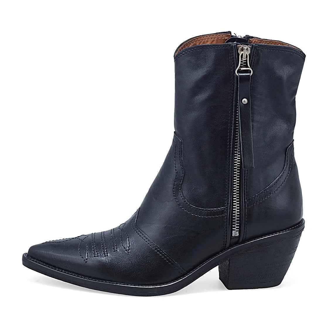 STIVALETTI CRYSTAL: stile country in vera pelle dal fascino unico
