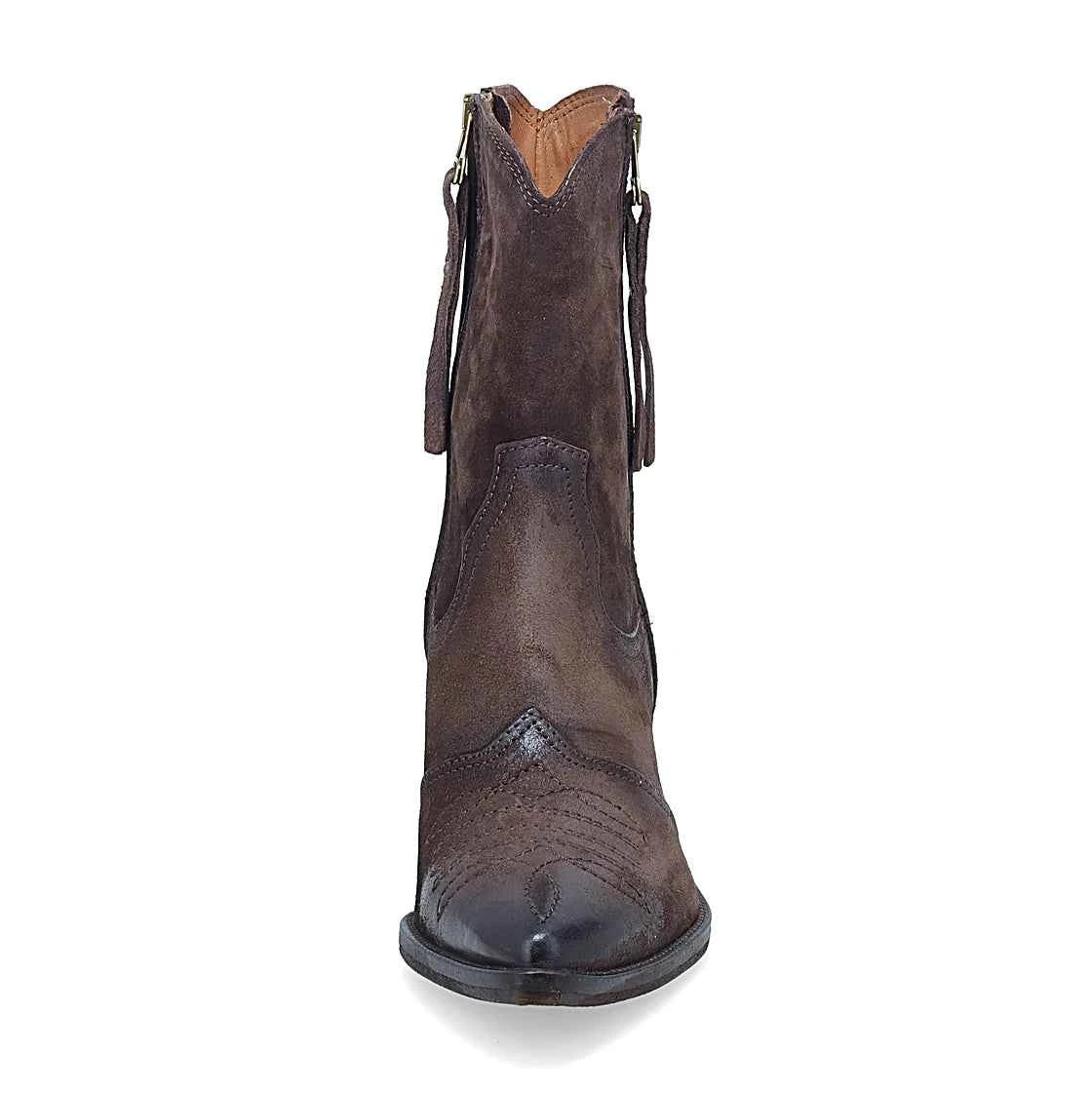 STIVALETTI CRYSTAL in pelle della linea Country A.S.98