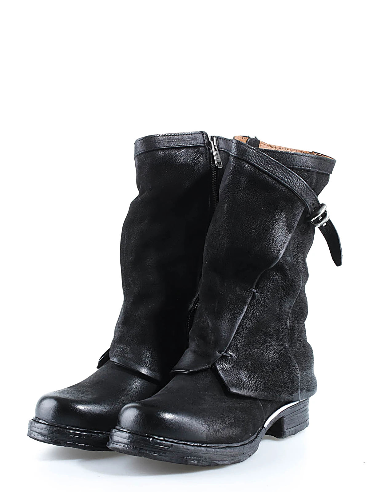 STIVALI SETH in Pelle Nera – Anima Rock A.S.98