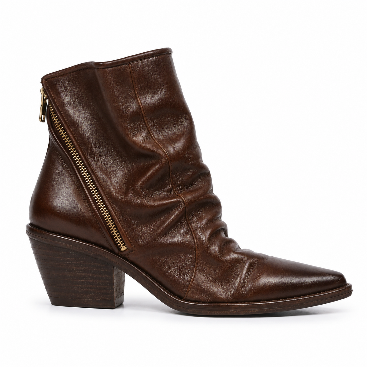 TEXANO A.S.98 – Stivaletti Country in Pelle marrone