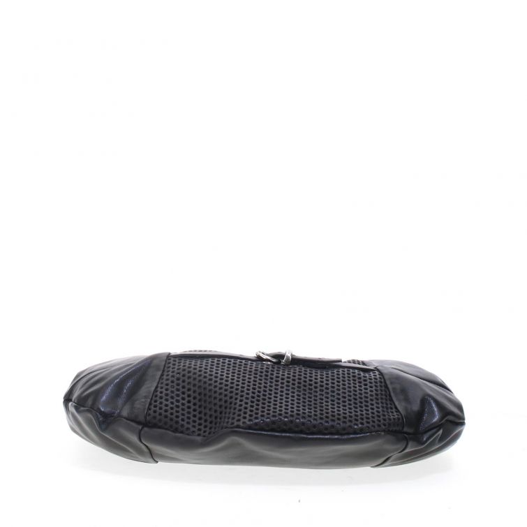 BORSA MOLLY in Pelle Nera Traforata: Stile Unico A.S.98