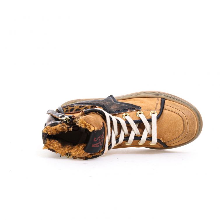 SNEAKERS ACELINE: design A.S.98 in pelle e suede dal carattere unico