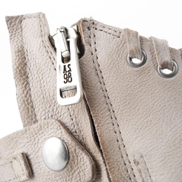 SANDALI SLAINE in Pelle Beige con Borchie A.S.98
