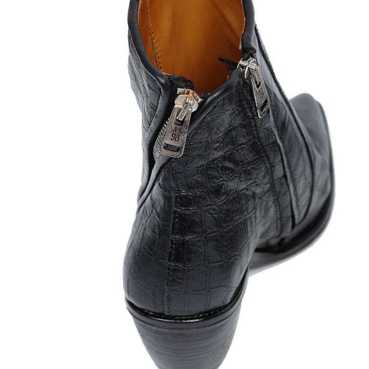 TEXANO A.S.98 – Stivaletti Country in Pelle dal Carattere Rock