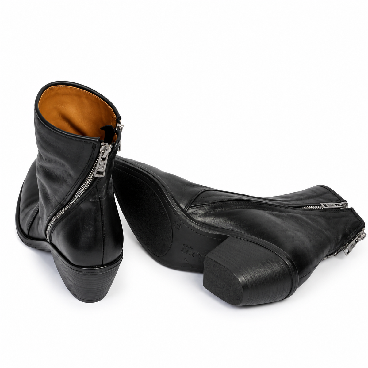 TEXANO A.S.98 – Stivaletti Country in Pelle Nera