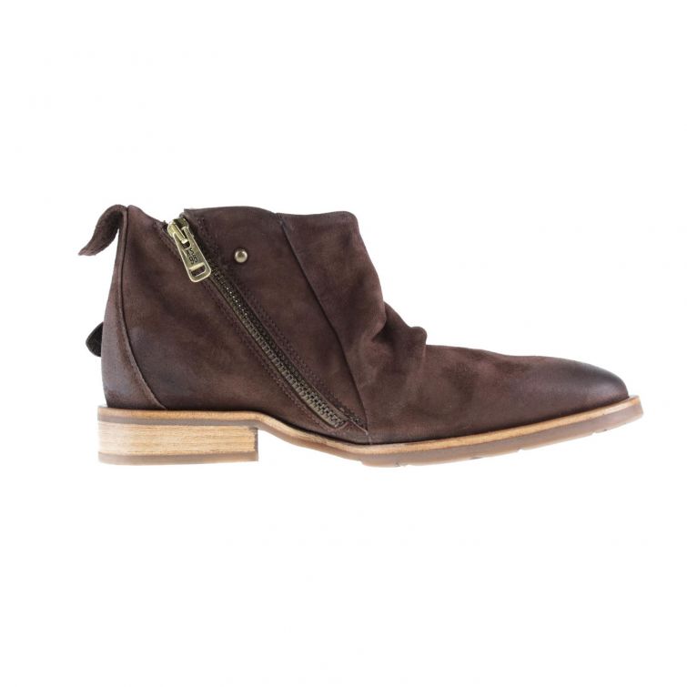 STIVALETTI ISMERA A.S.98 in pelle con borchie stile urban