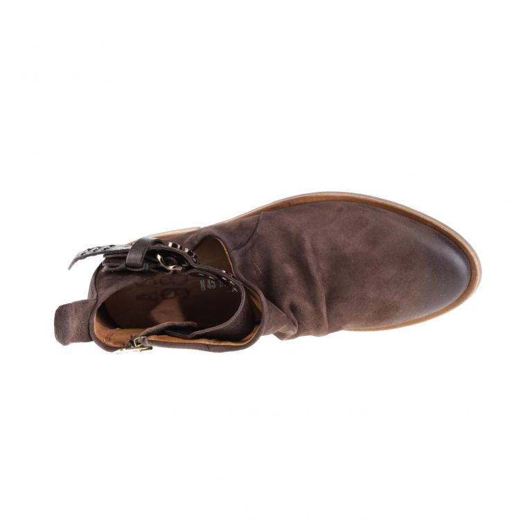 STIVALETTI ISMERA A.S.98 in pelle con borchie stile urban