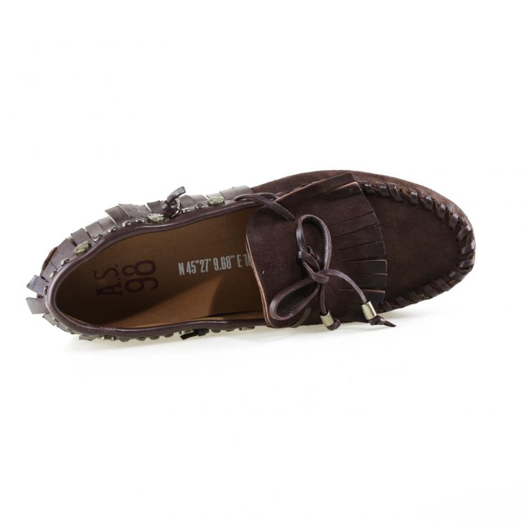 MOCASSINO DESIRA A.S.98 in pelle: stile artigianale contemporaneo