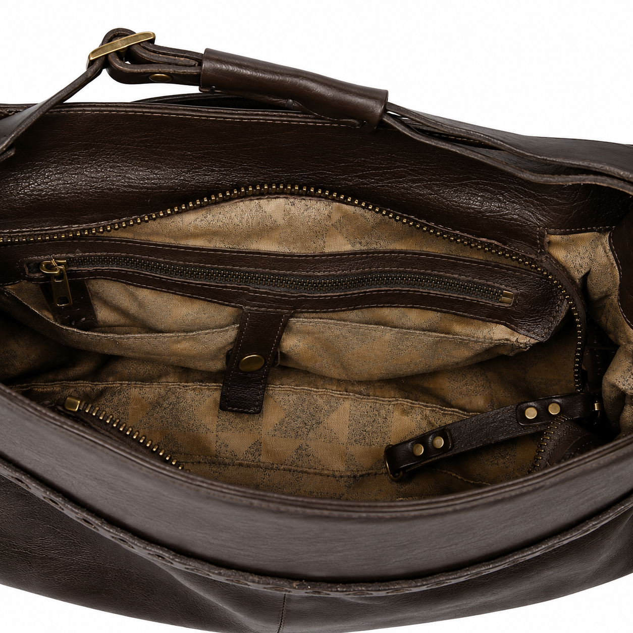 BORSA JAMIE A.S.98 in Pelle Testa di Moro Artigianale